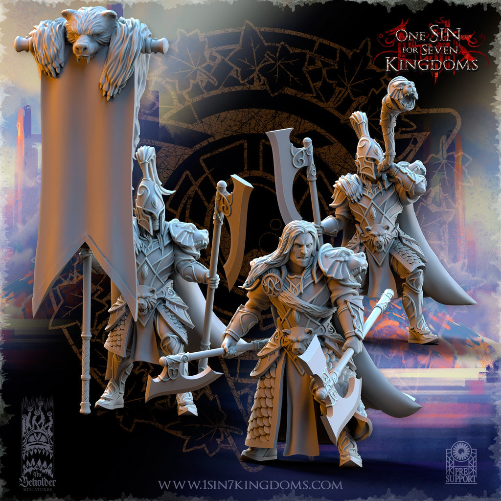 Bear Guardians, The Beholder Miniatures