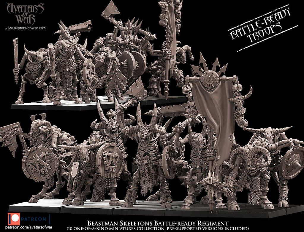 Beastmen Skeleton, Avatars of War