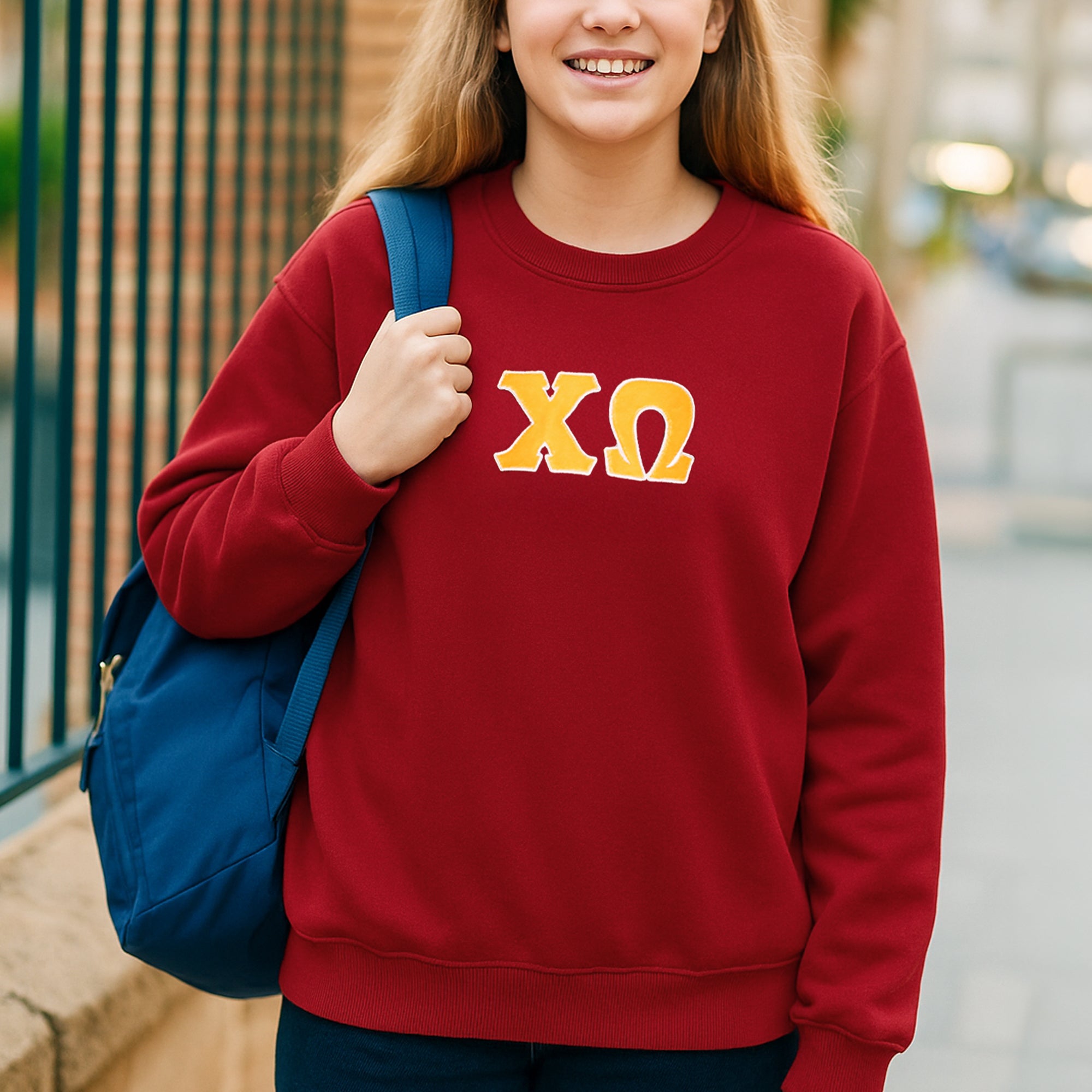 Bordado personalizado Letras griegas Camiseta Sudadera Sudadera con capucha Sorority Bid Day Gift for New Sorority Members丨Callie × Affinity Licensing