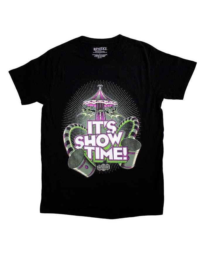 Beetlejuice - Camiseta "It's Showtime Carousel" Unisex