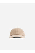 Sease AC032TN373 Felted Wool Baseball Cap — Beige