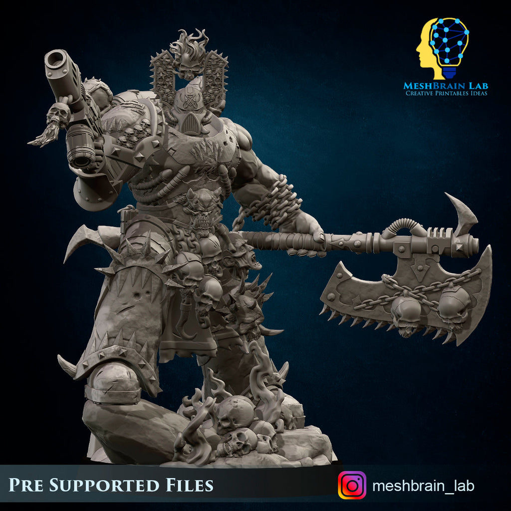 Chaos Berserker Lord, MeshBrain Lab