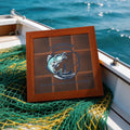 Personalizado Pesca Patrón portátil Tackle Caja de almacenamiento con texto Accesorios de pesca Día del Padre Cumpleaños Jubilación Regalo para entusiastas de la pesca