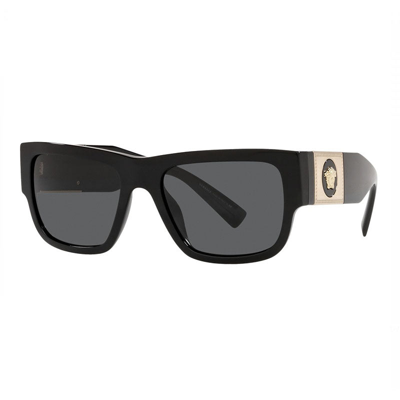 Versace Dark Tinted Lens Sunglasses — Black