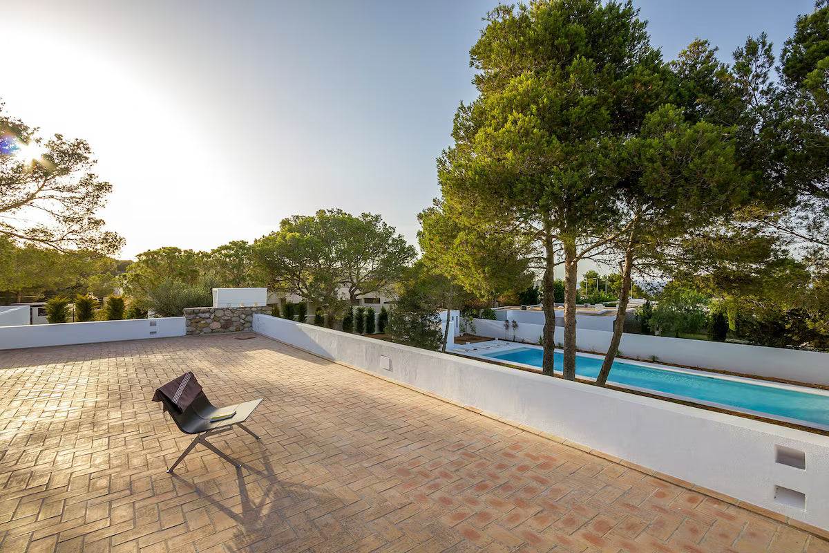 Peaceful Classic Ibiza Villa with a Large Pool in San Antonio