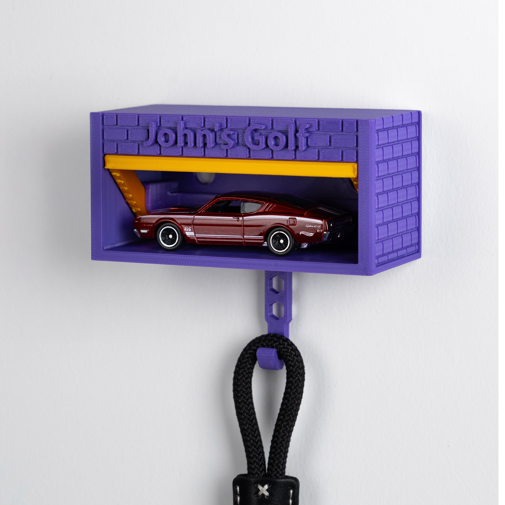 Personalizado Garaje Diseño Llavero Ganchos con Texto y Apertura de la Puerta Decoración del Hogar Regalo de inauguración para Amigos Familia