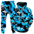 Aqua Rave Hoodie and Joggers Combo
