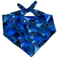 Blue Chromatic Melt Bandana