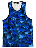 Blue Chromatic Melt Men's Tank