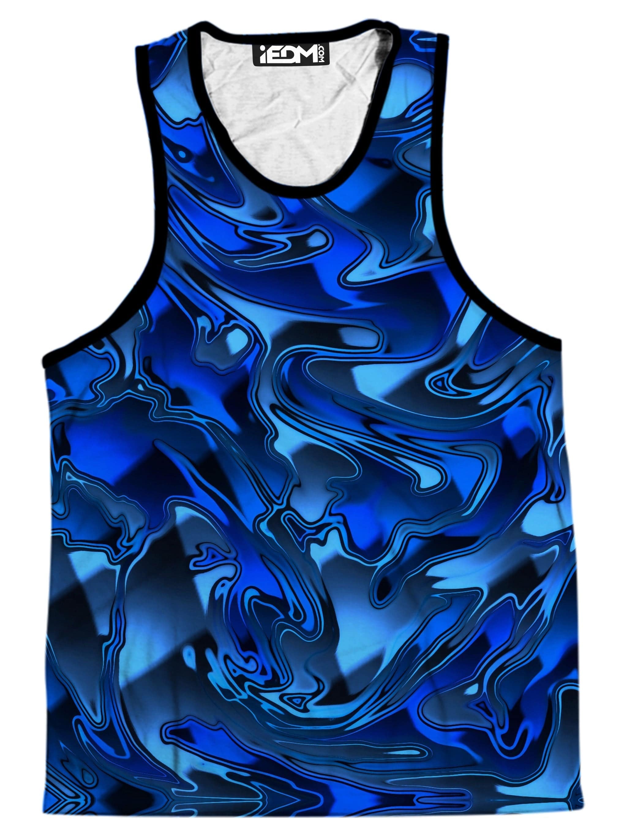 Blue Chromatic Melt Men's Tank