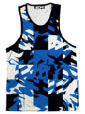 Blue Digital Men's Tank