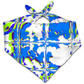 Blue Rave Glitch Bandana