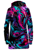 Chromatic Mixed Berry Hoodie Dress