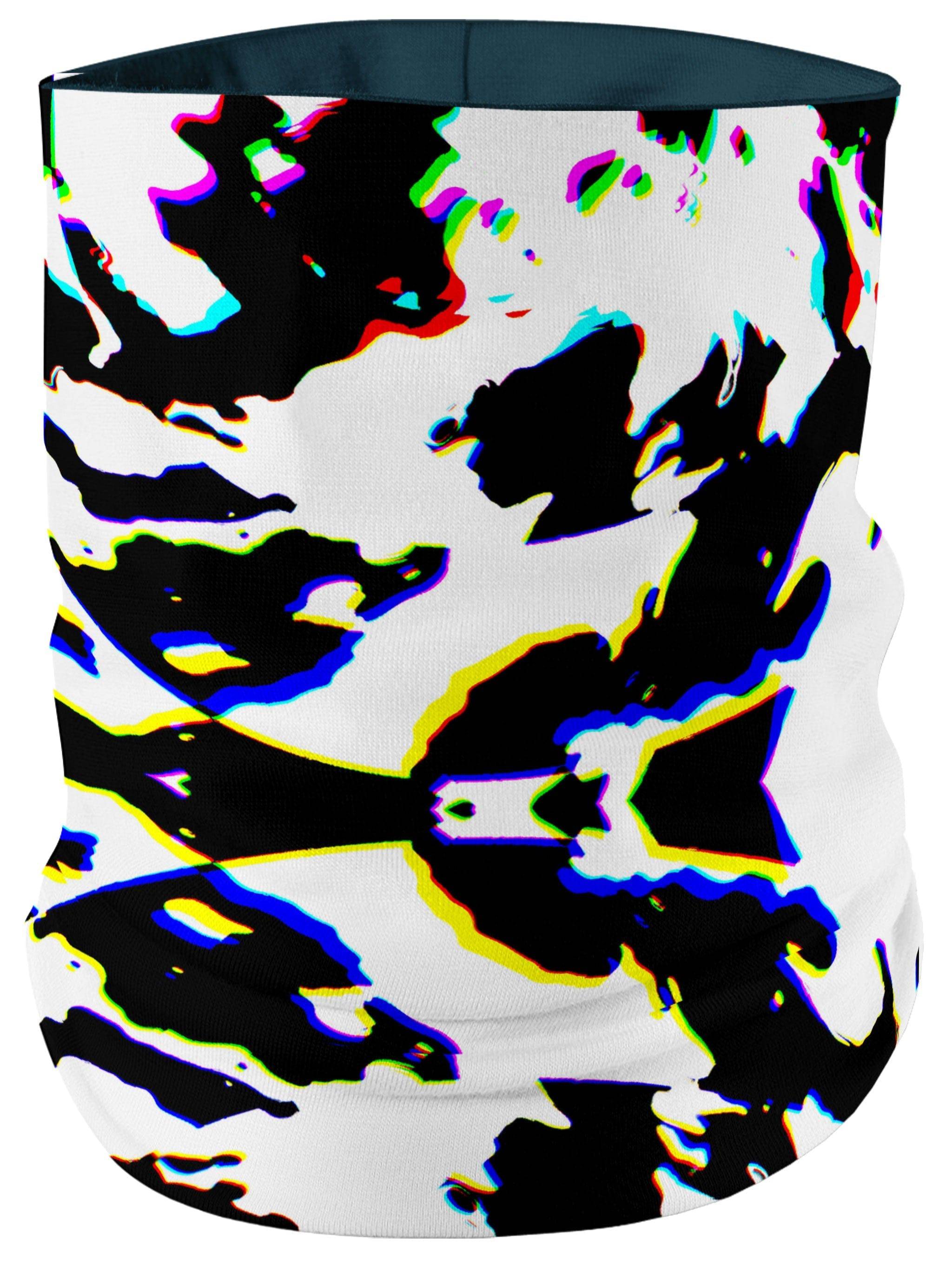 Cow Hide Print Rave Drip Bandana Mask