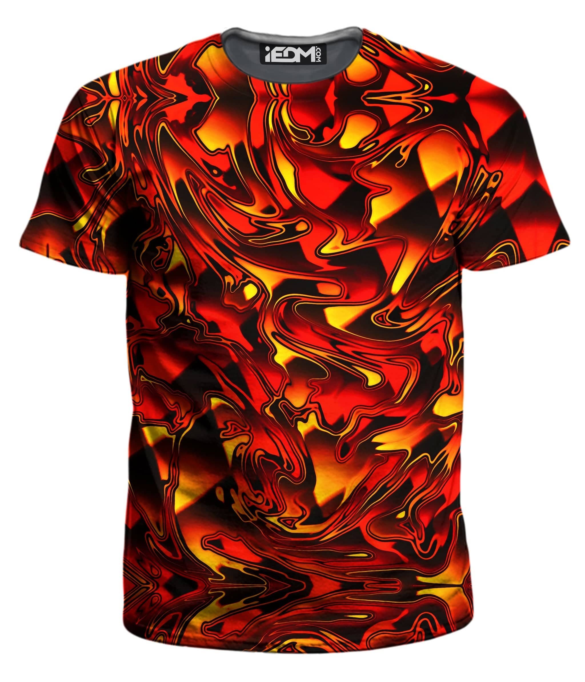 Fire Chromatic Melt Men's T-Shirt