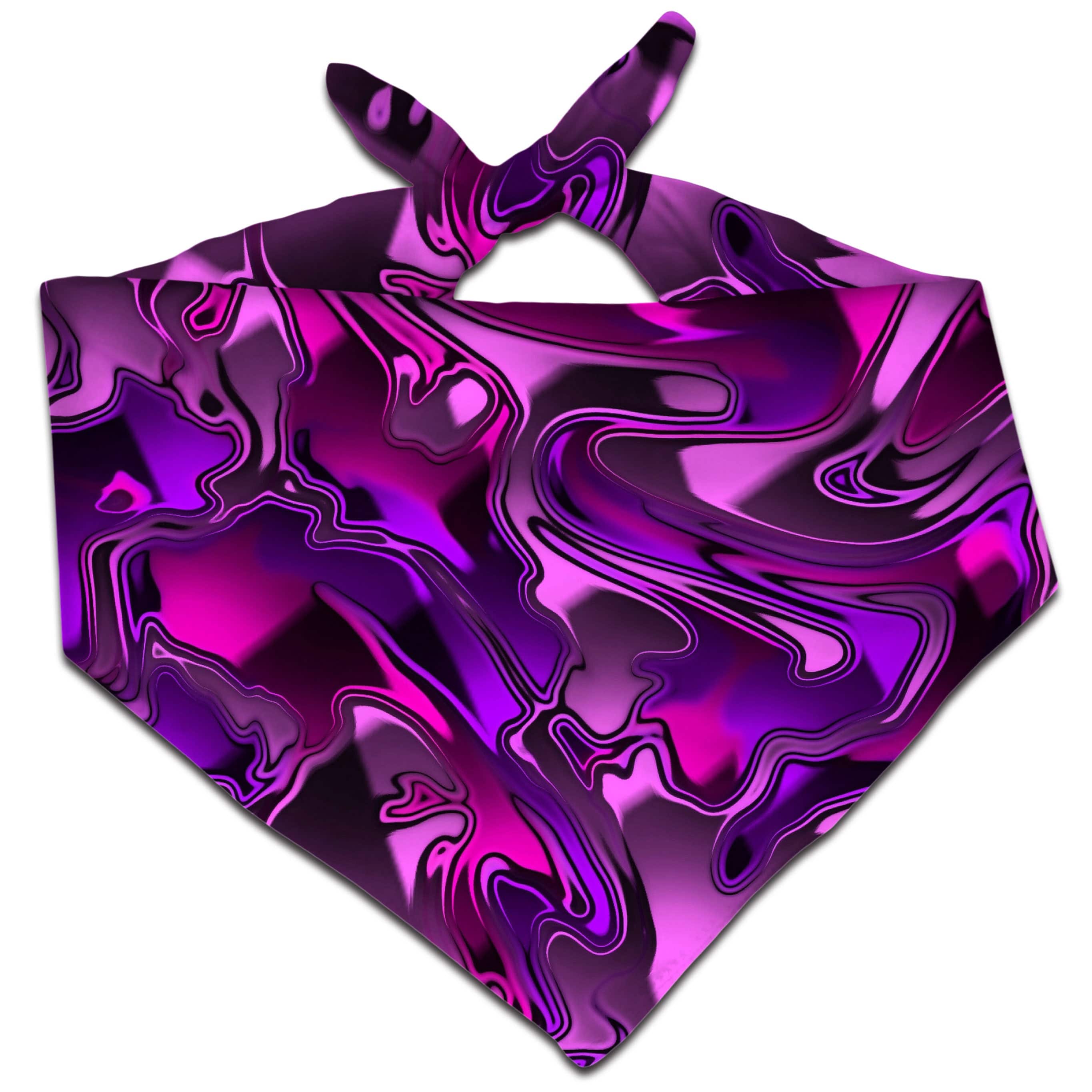 Pink and Purple Chromatic Melt Bandana