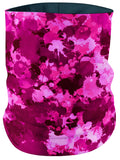 Pink Berry Paint Splatter Bandana Mask