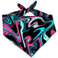 Pink Cyan Melt Bandana