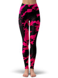 Pink Swirl Leggings