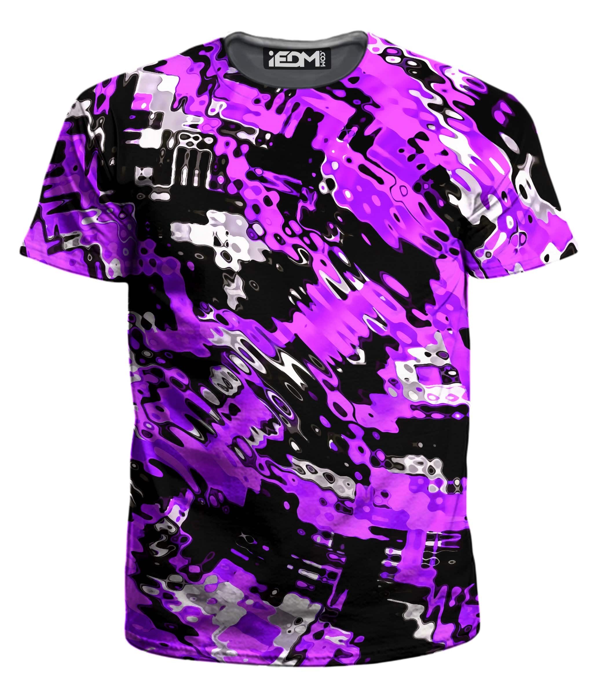 Purple Rave Drip Men's T-Shirt