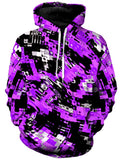 Purple Rave Drip Unisex Hoodie