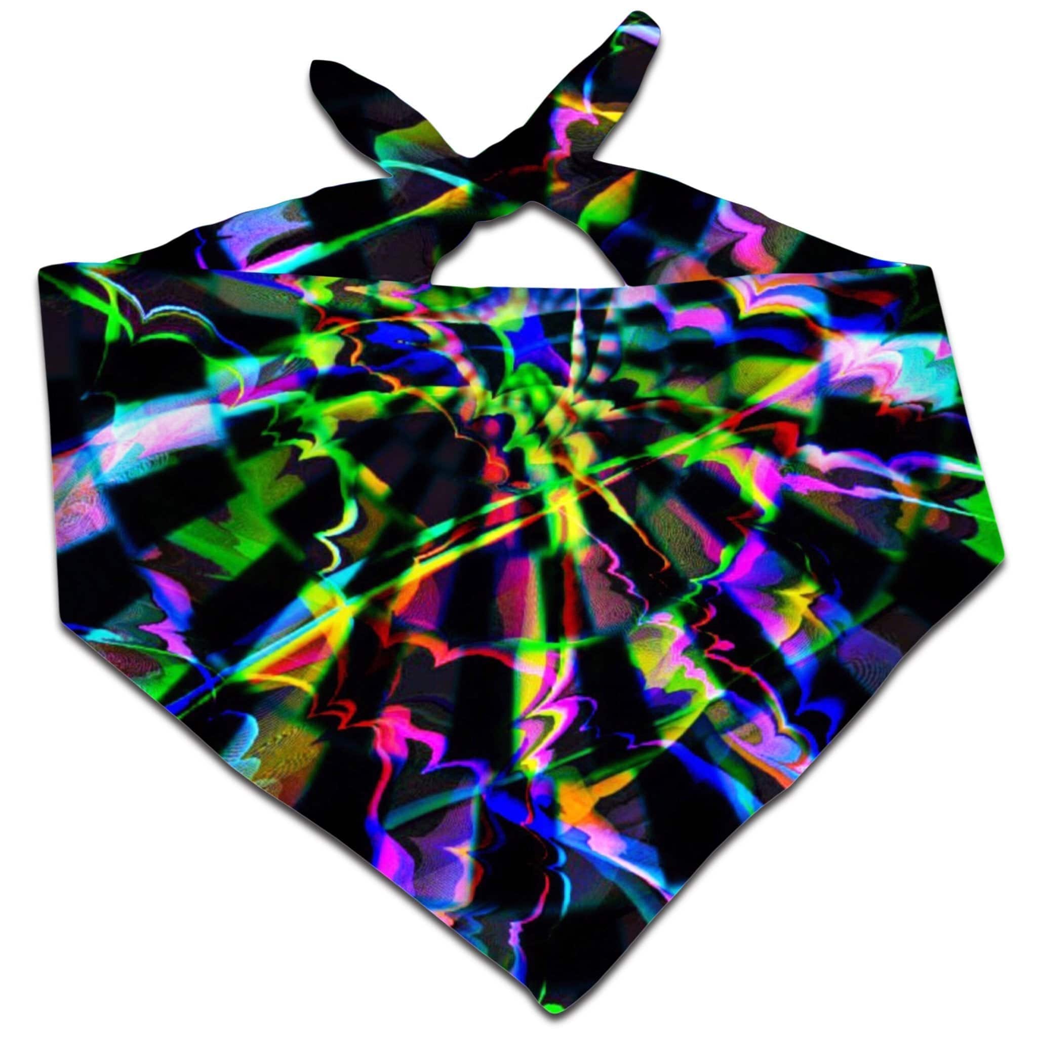 Rainbow Glitch Bandana