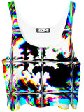 Rave Glitch Og Crop Top
