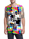 Rave Glitch Og Men's Muscle Tank