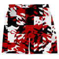 Red Digital Weekend Shorts