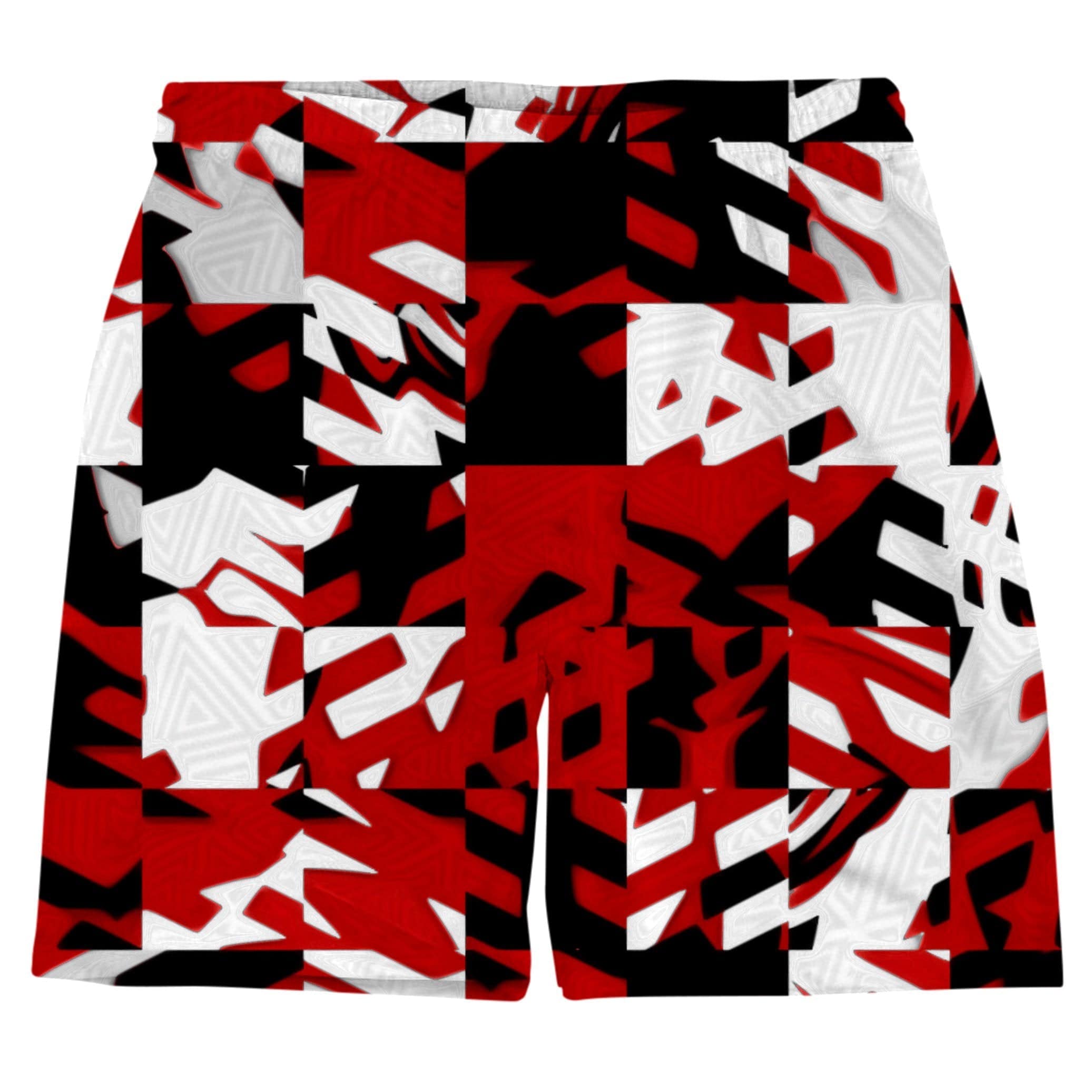 Red Digital Weekend Shorts