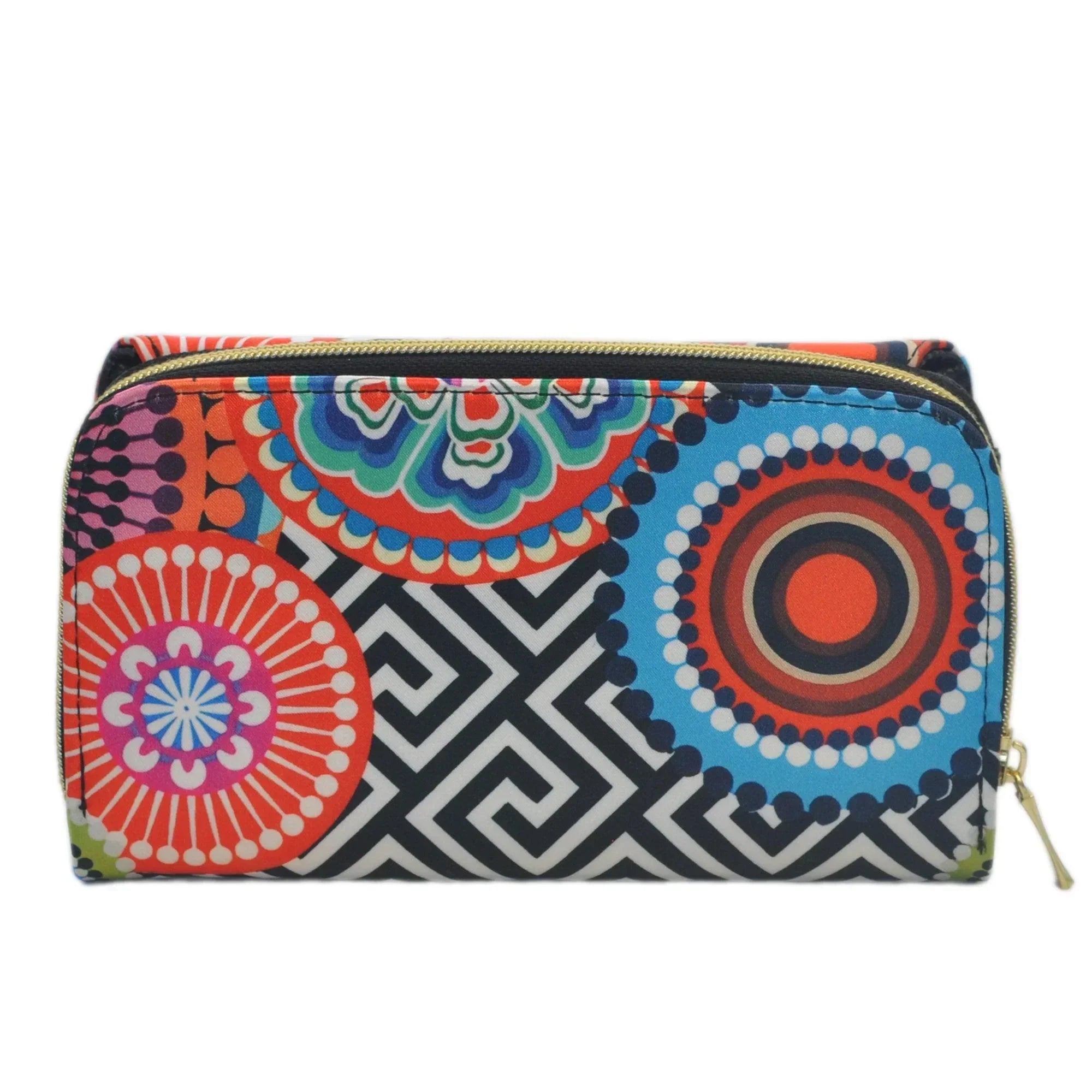 Billetera grande de Mujer Marie Círculos | CHULA Tulum