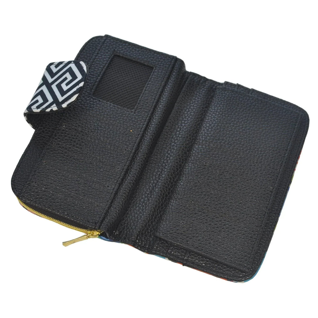 Billetera de mujer grande Colette Círculos | CHULA Tulum