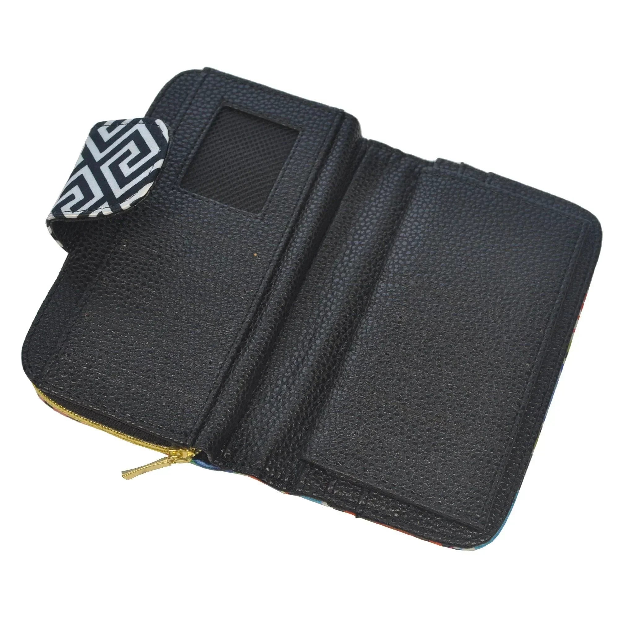 Billetera de mujer grande Colette Círculos | CHULA Tulum