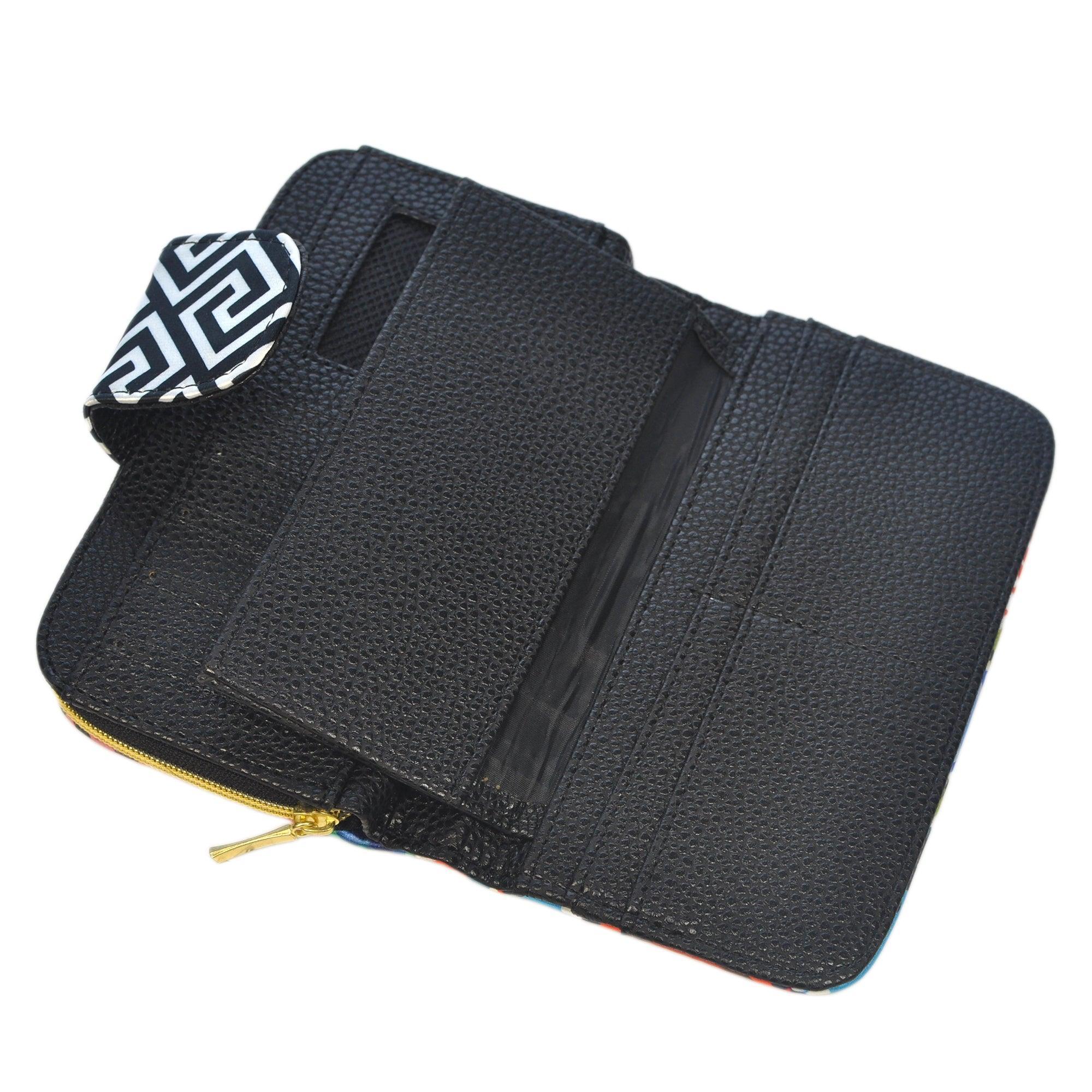 Billetera de mujer grande Colette Círculos | CHULA Tulum