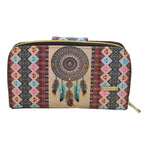 Billetera de mujer grande Colette Atrapasueños Índigo | CHULA Tulum