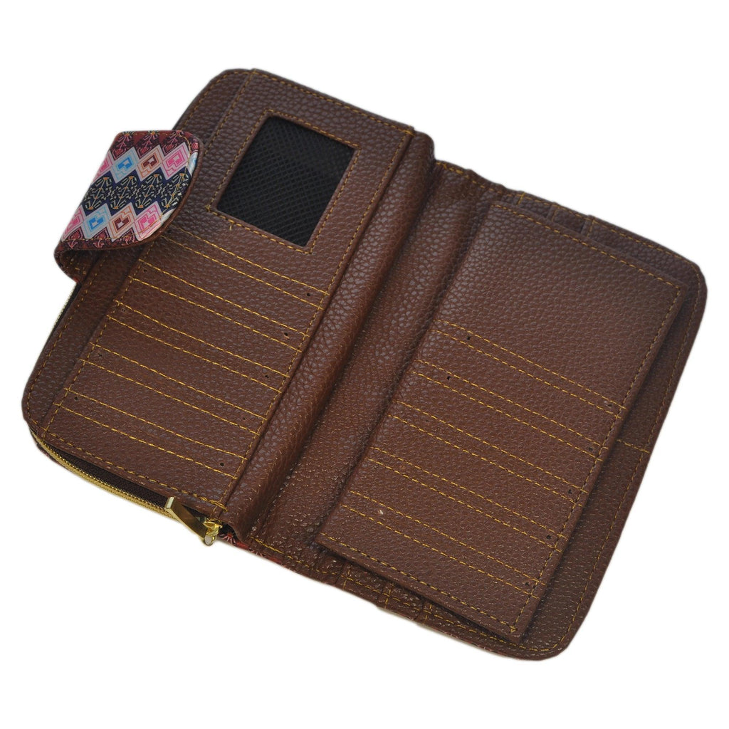 Billetera de mujer grande Colette Atrapasueños Índigo | CHULA Tulum