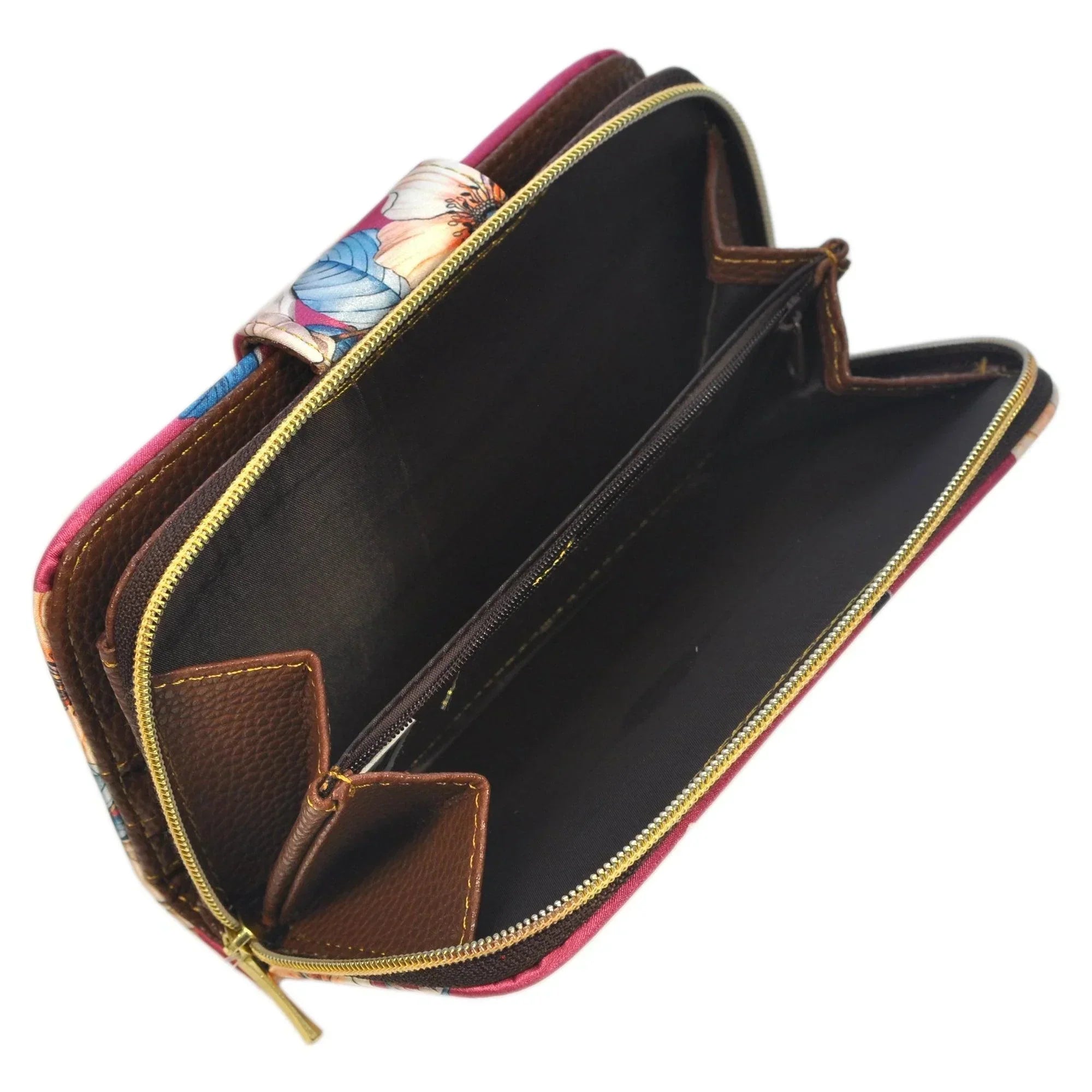 Billetera de mujer grande Colette Colibrí Magnolia | CHULA Tulum