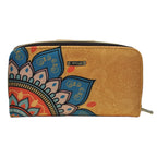 Billetera de mujer grande Colette Mandala Dorada | CHULA Tulum