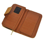 Billetera de mujer grande Colette Mandala Dorada | CHULA Tulum