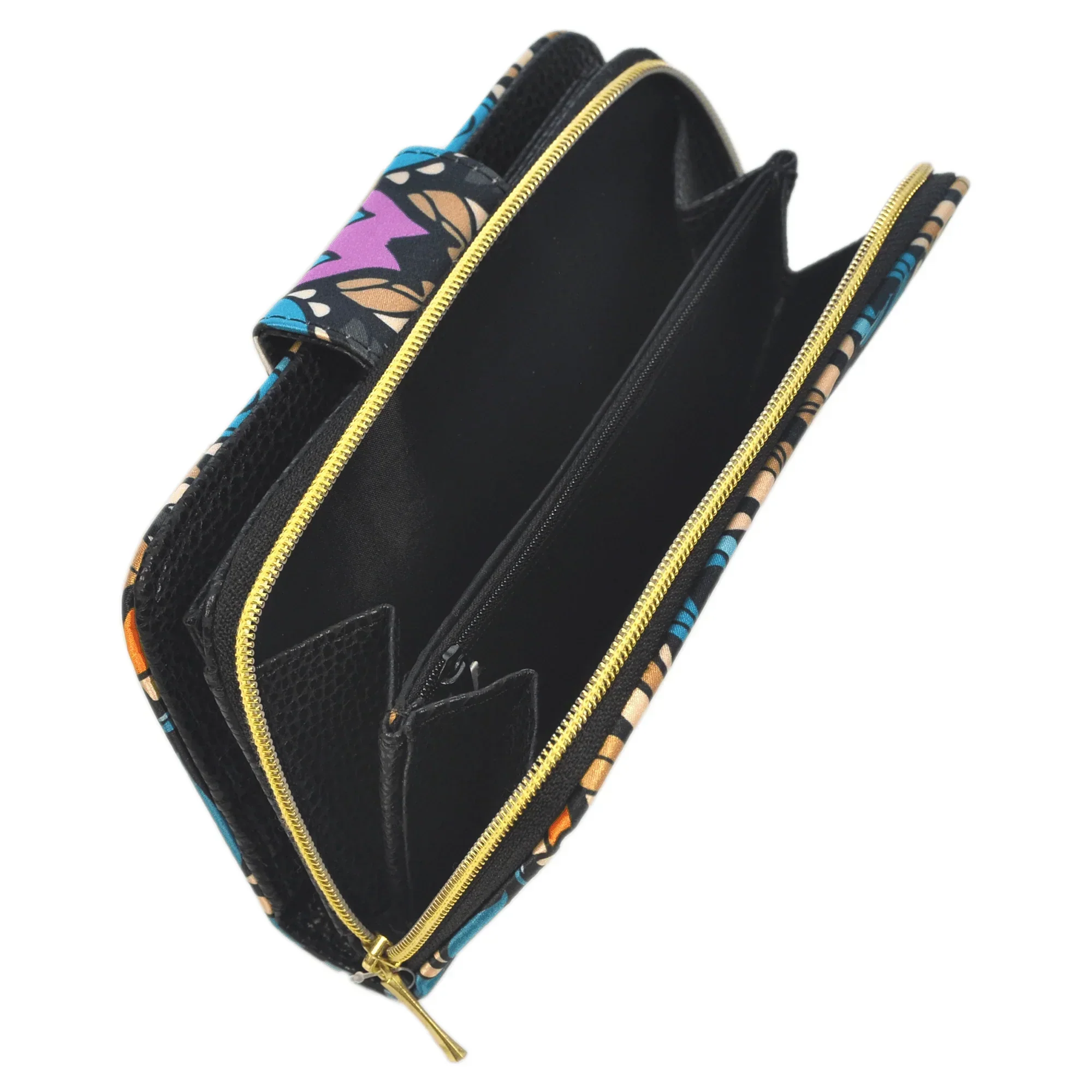 Billetera de mujer grande Colette Mándala Rodas | CHULA Tulum