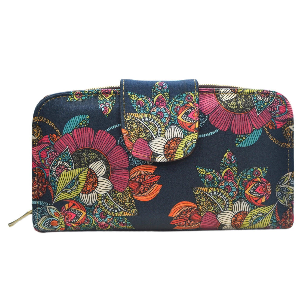 Billetera de mujer grande Colette Robin Art | CHULA Tulum