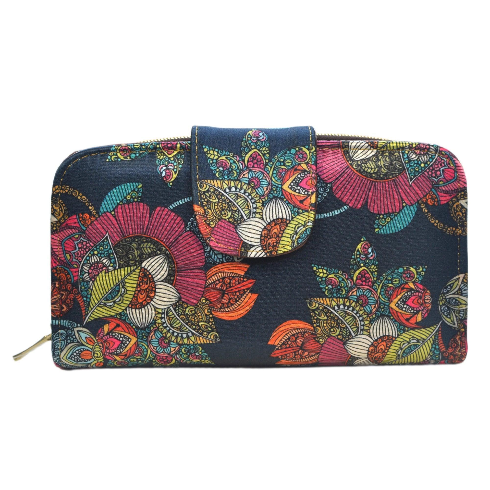 Billetera de mujer grande Colette Robin Art | CHULA Tulum