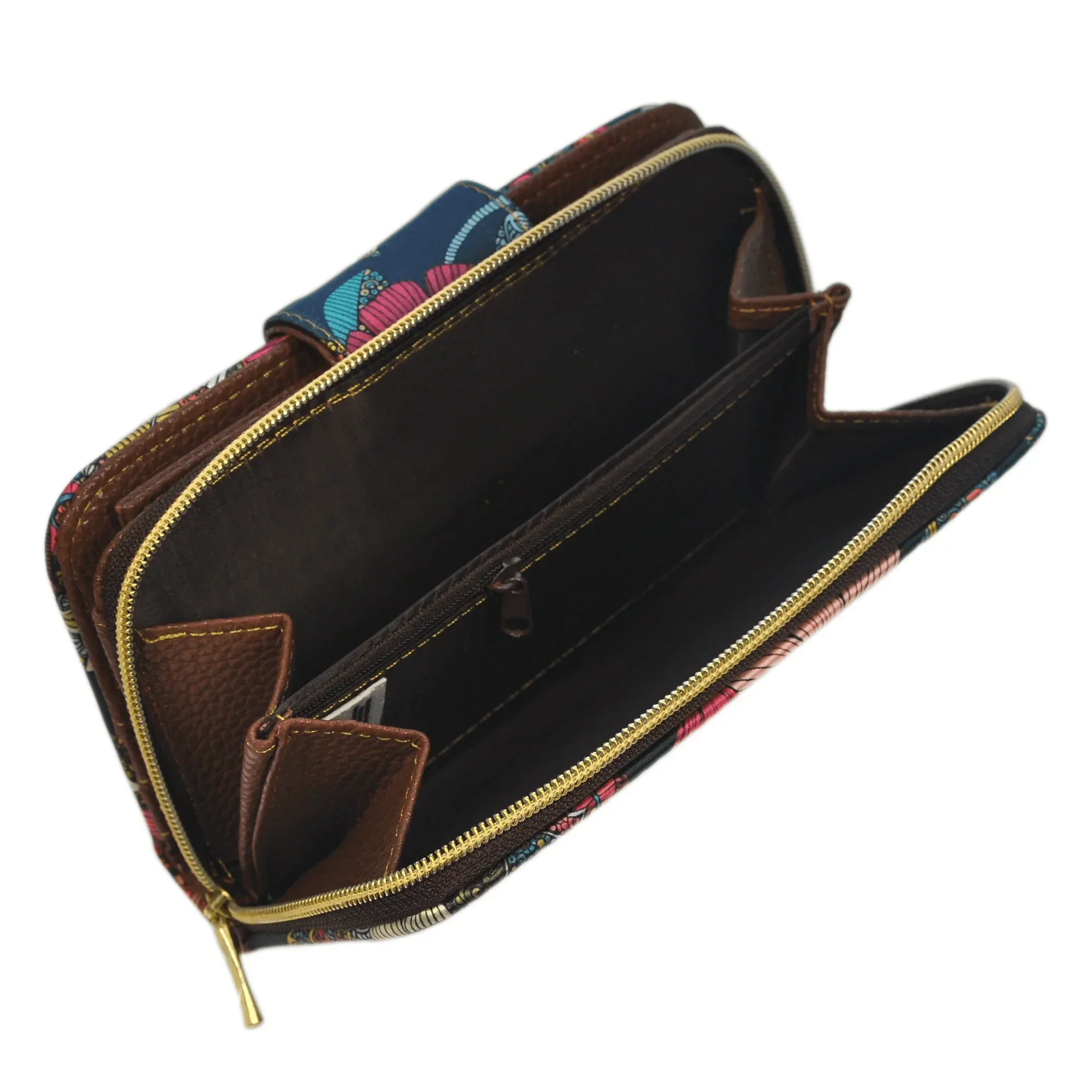 Billetera de mujer grande Colette Robin Art | CHULA Tulum