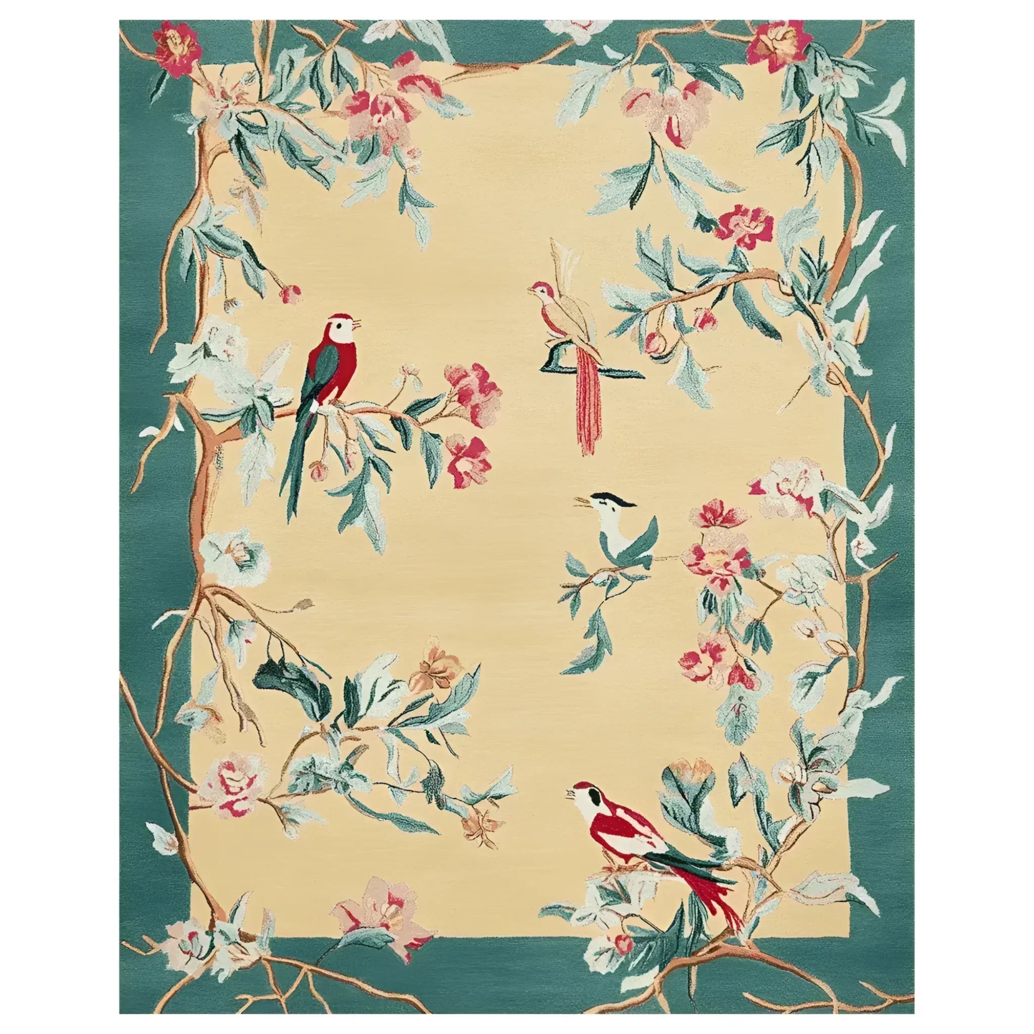 Birdsong Reverie Hand Tufted Rug