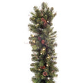 Christmas Black Forest LED Garland - 9 Foot
