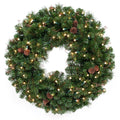 Christmas Black Forest LED Wreath
