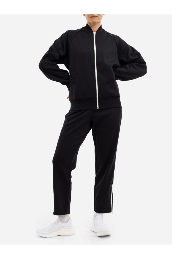 Comme des Garçons Oversized Bomber Jacket — Black