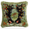 Black  Jungle Animals Tiger Throw Pillow Cover 18"