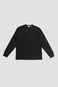 Handvaerk Chest Pocket Long-Sleeve Long-Sleeve T-Shirt — Black