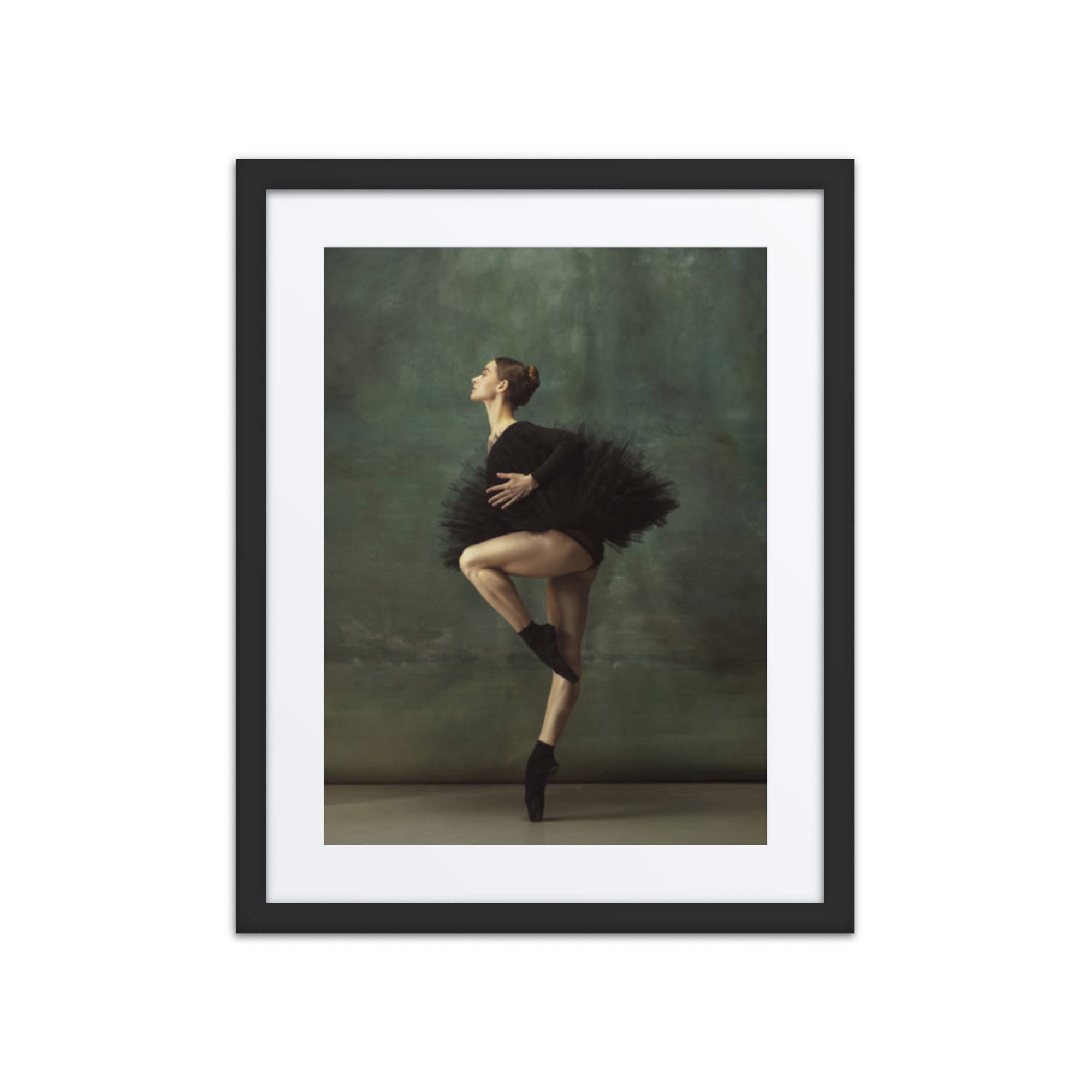 Black Swan Elegance | Dance-Art Framed Poster #62